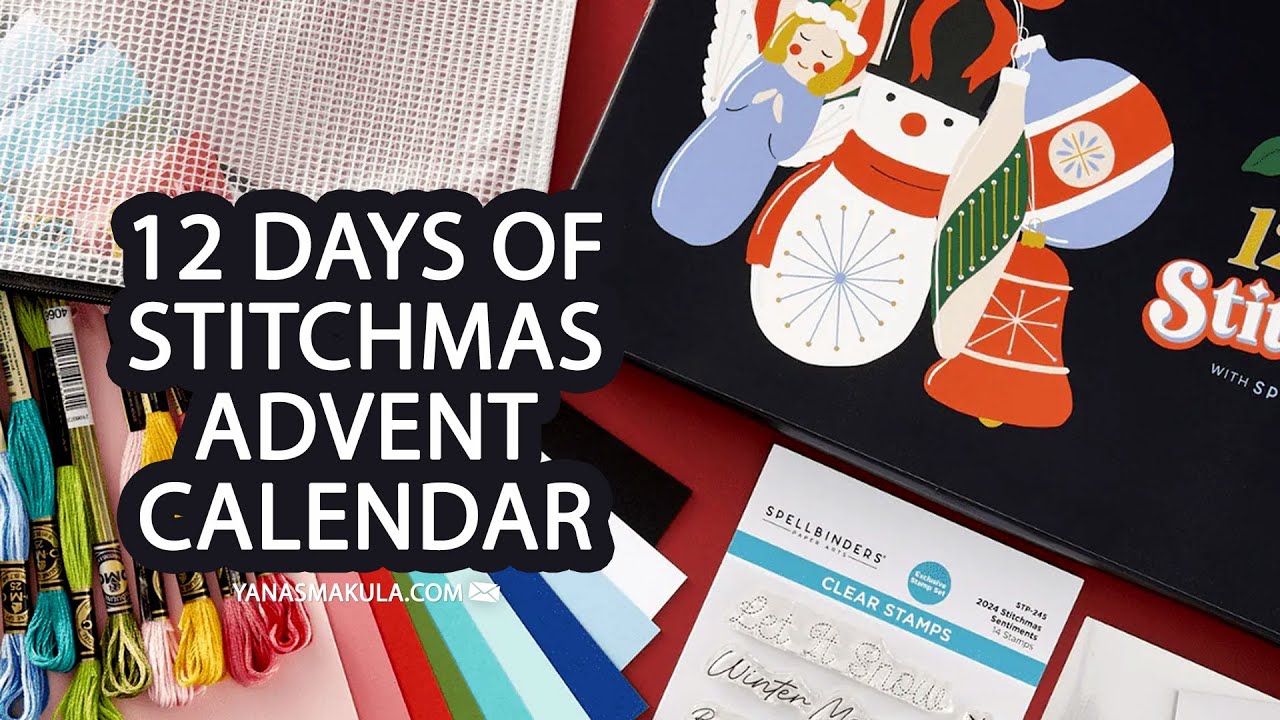 Spellbinders Advent Calendar - 12 Days of Stitchmas 2024 (No Spoilers!)