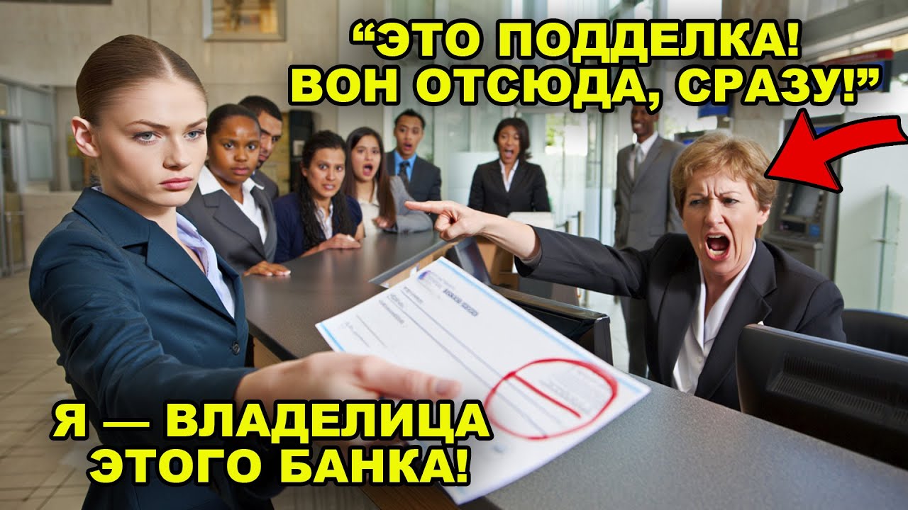 МОЛОДОЙ CEO ОТКАЗАЛИ В ОБСЛУЖИВАНИИ В БАНКЕ &mdash; ЧЕРЕЗ 5 МИНУТ КАССИР БЫЛ УВОЛЕН ПРИ ВСЕХ