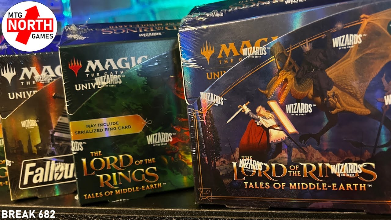 Открываем самые дорогие коллекционные коробки MTG: LOTRSE, Fallout, LOTR