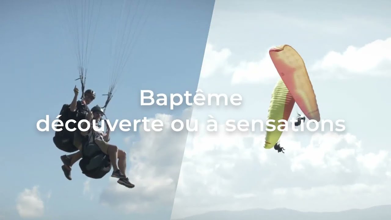 Votre Bapt&ecirc;me en Parapente avec Sport D&eacute;couverte !
