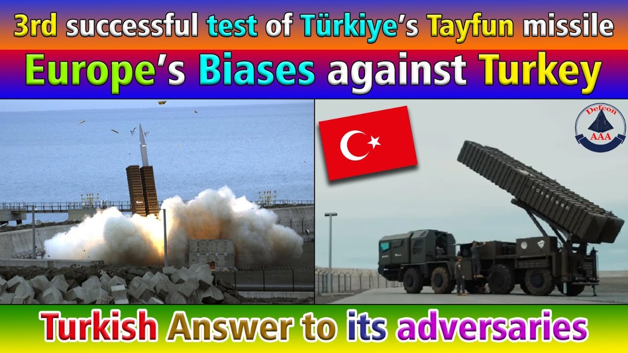 T&uuml;rkiye successfully test-fires Tayfun ballistic missile