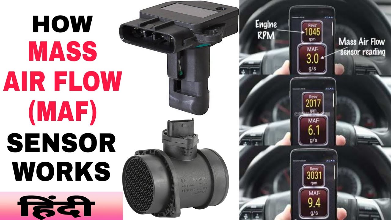 How Mass Air Flow (MAF) Sensor Works in Hindi