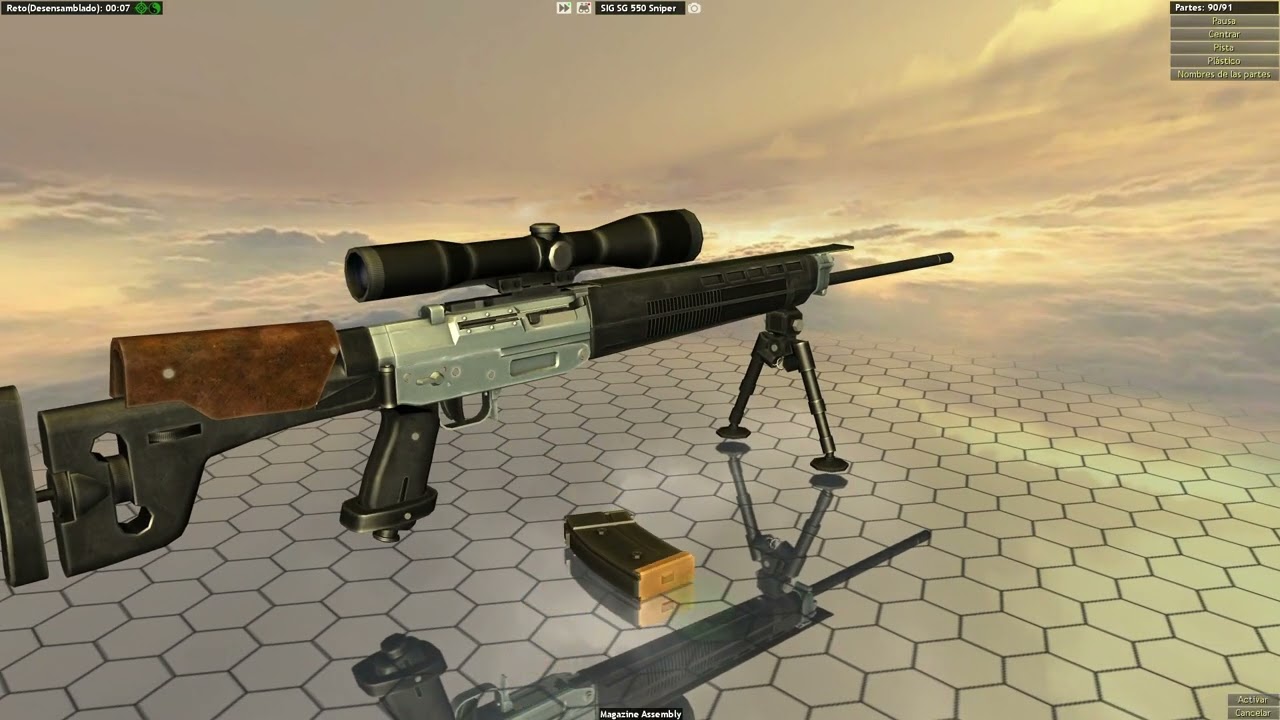 World of guns - SIG SG500 Sniper