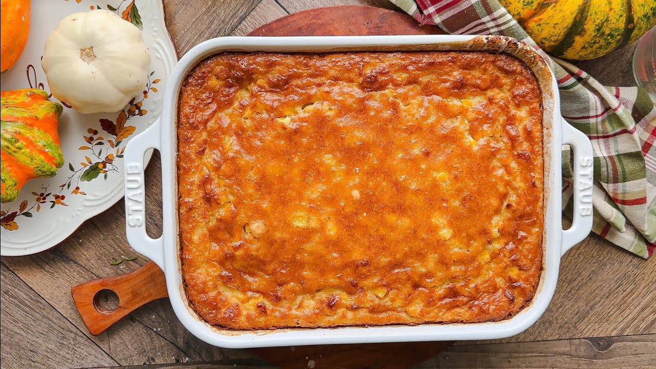 Sweet Corn Pudding/Souffl&eacute;