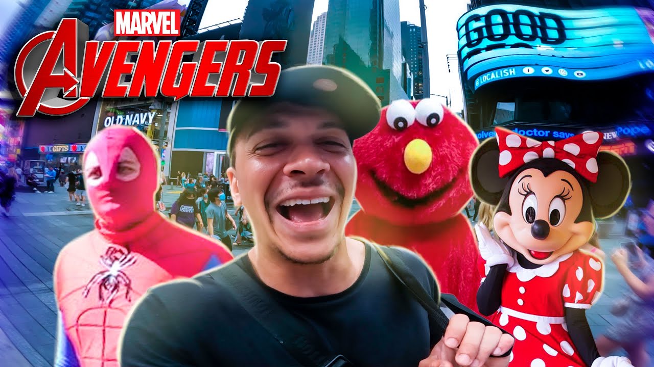 DESCOBRI A NOVA FORMAÇÃO DOS VINGADORES EM NOVA IORQUE!!