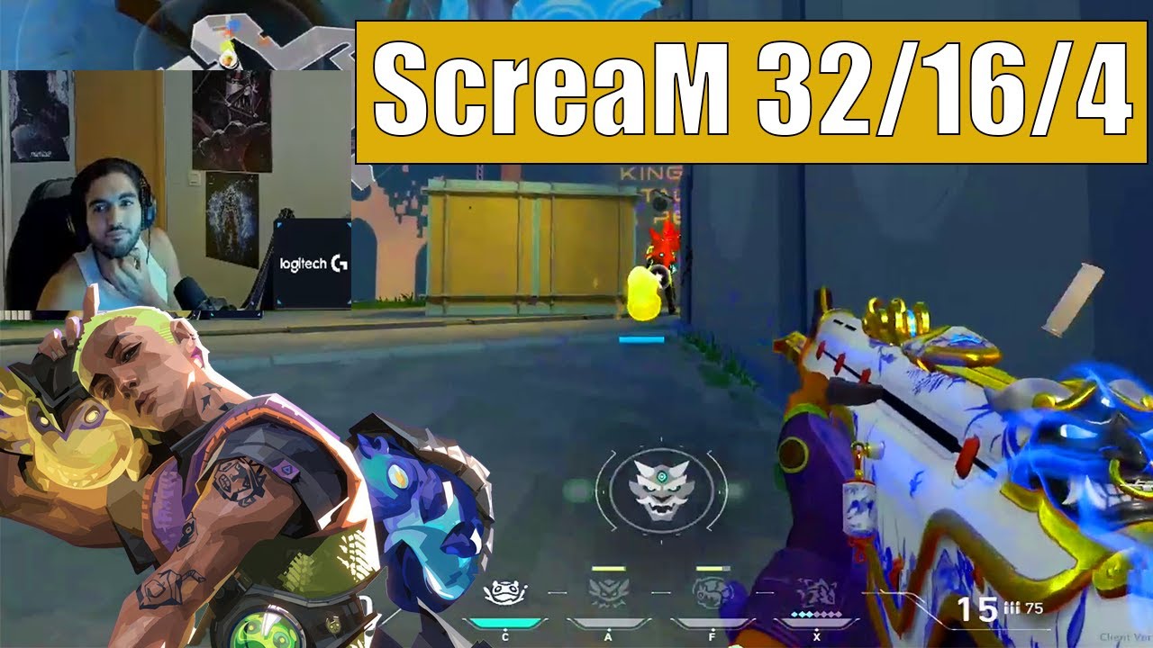 ScreaM Tries New Agent Gekko In Ranked | In Pearl | VALORANT