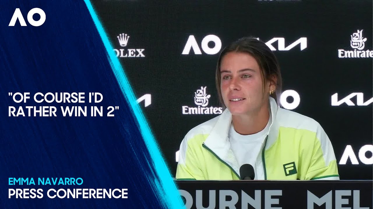 Emma Navarro Press Conference | Australian Open 2025 Third Round