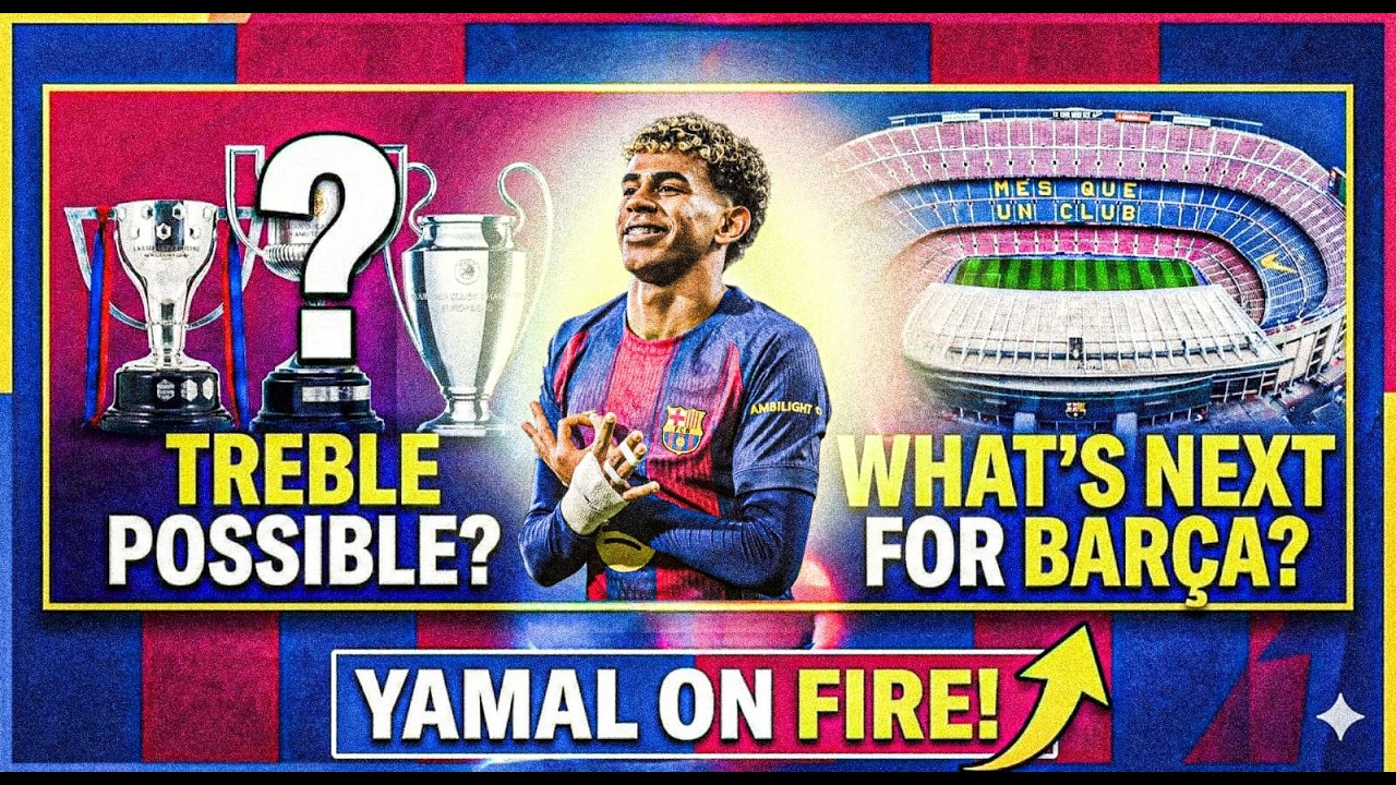 Barca vs Malorca Reaction | Yamal on  FIRE | Treble Possible? 