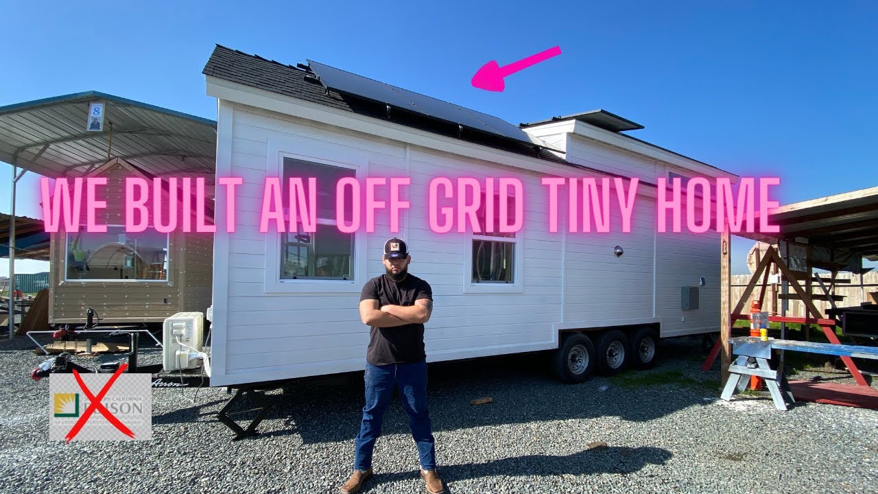Pacifica Tiny Homes Shop Episode #5: 30X8 Off Grid Tiny Home Finished!