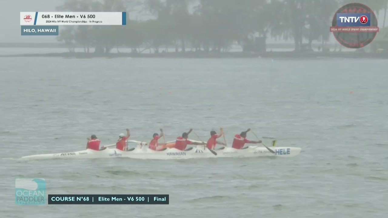 Course n°068 - ELITE MEN - V6 500m Final - 2024 IVF WORLD SPRINT CHAMPIONSHIP