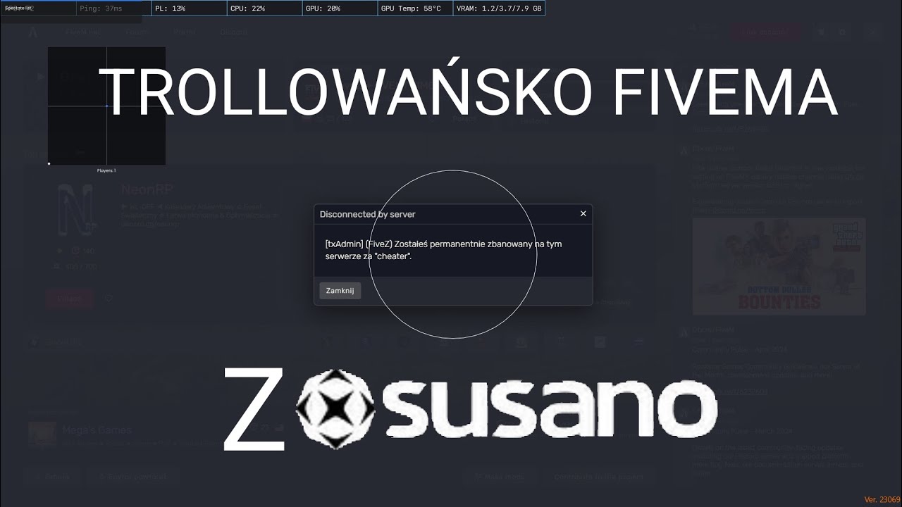 Trollowanie fivema w najlepszym wydaniu ft. susano.re