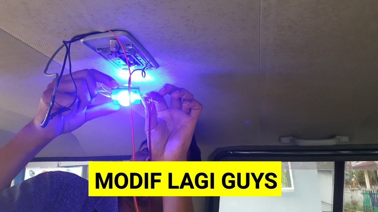Tutorial Pemasangan Lampu Kabin / Lampu Kolong Toyota Kijang Grand