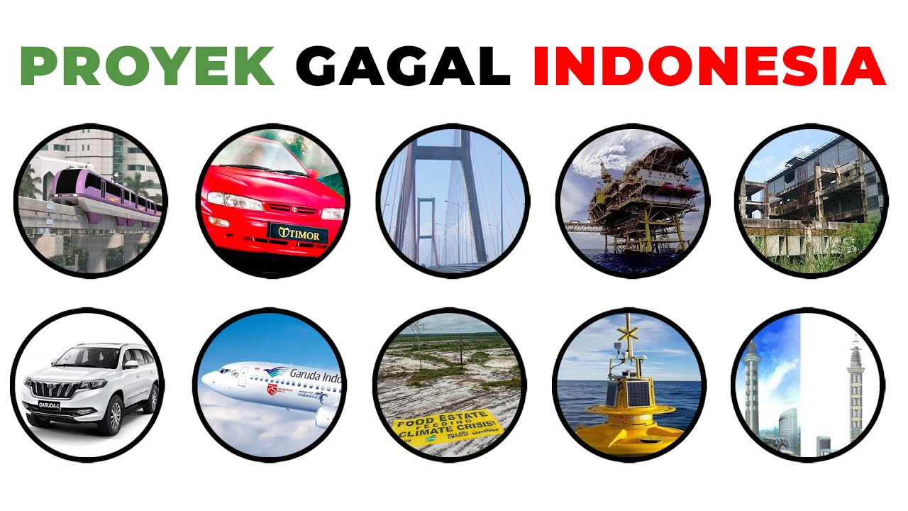 Semua Proyek Ambisius Indonesia yang Gagal, Dijelaskan dalam 4 Menit