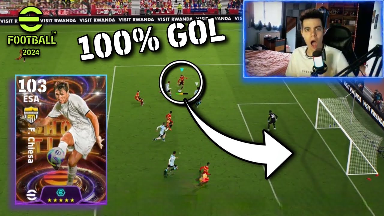 CHIESA SHOWTIME È SENZA LOGICA⁉️ OGNI TIRO È GOL‼️ - eFootball 2024 Ita