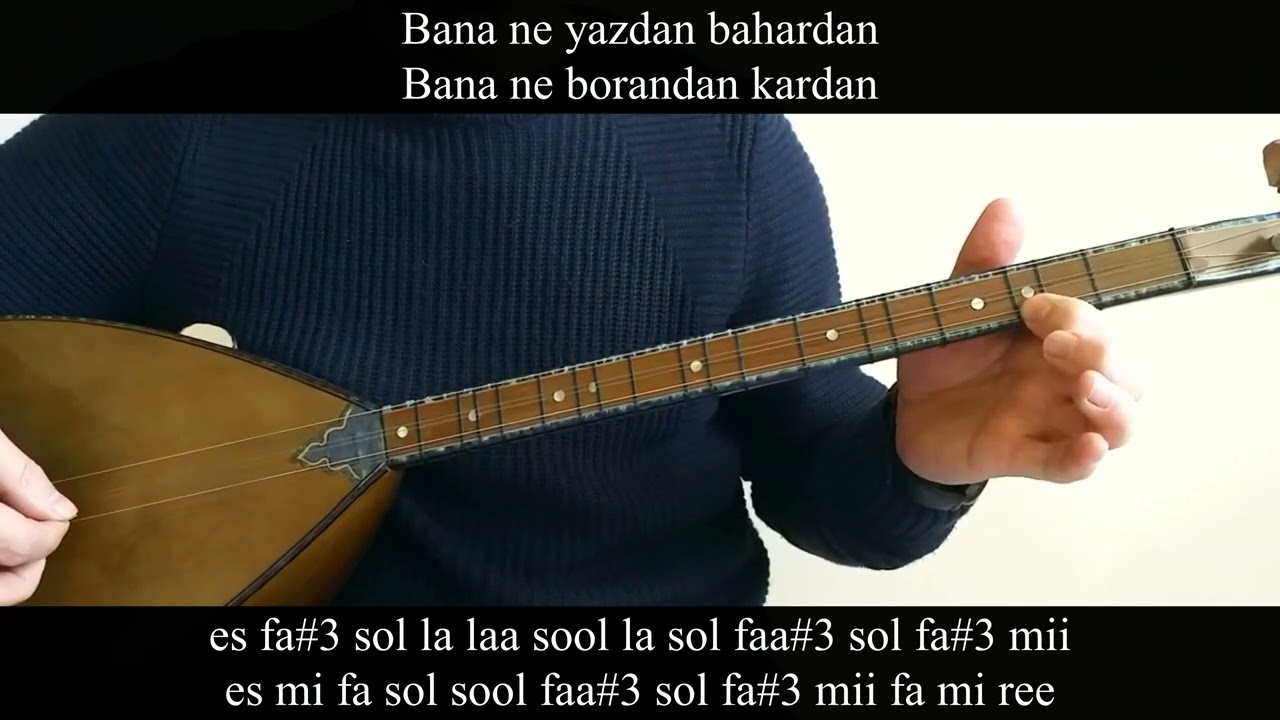 Yolun Sonu Görünüyor | Solfej | Kısa Sap Bağlama | Bağlamanın Sesi | En Kolay Bağlama Dersi
