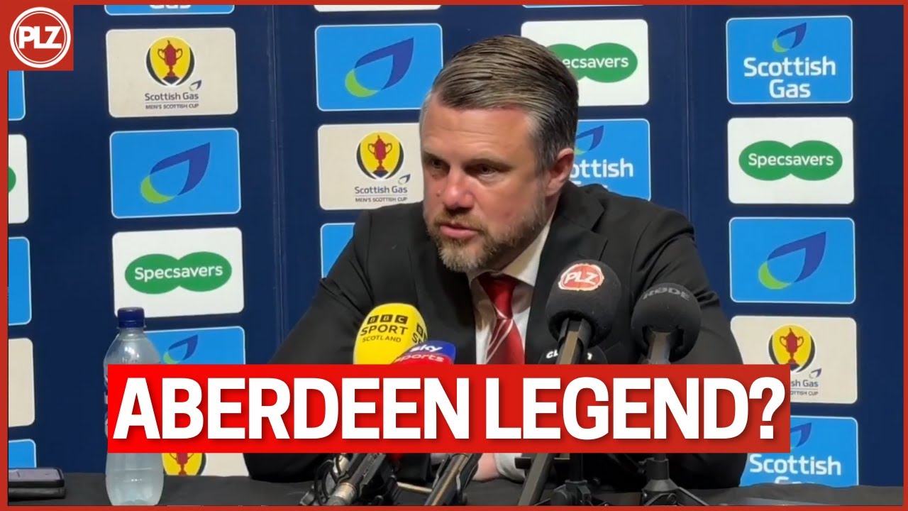 Jimmy Thelin reveals Scottish Cup dream I Full Jimmy Thelin Post Match Press Conference