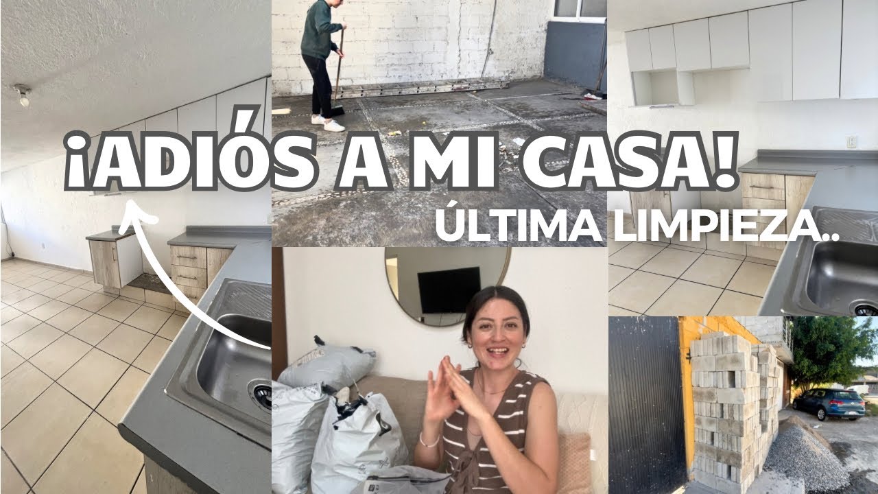 LE DIGO ADIÓS A MI CASA 😔 ÚLTIMA LIMPIEZA PARA ENTREGARLA 🏡 | SHEIN Kids 💞