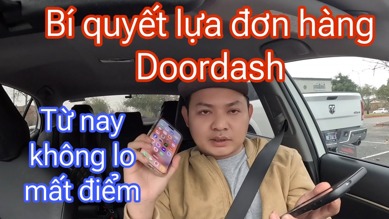 C&aacute;ch lựa chọn đơn h&agrave;ng Doordash thoải m&aacute;i kh&ocirc;ng bị mất điểm Accept | Long R&acirc;u Cali Food