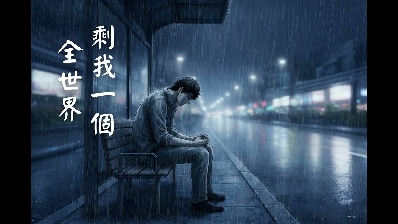 《全世界剩我一個》💔 親人逝去，愛人轉身...男人鐵漢柔情嘶吼！當世界崩塌，這首歌陪你放聲哭｜Taiwan Chill Pop 原創