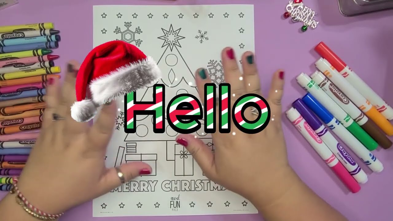 Merry Christmas -Color With Me #10
