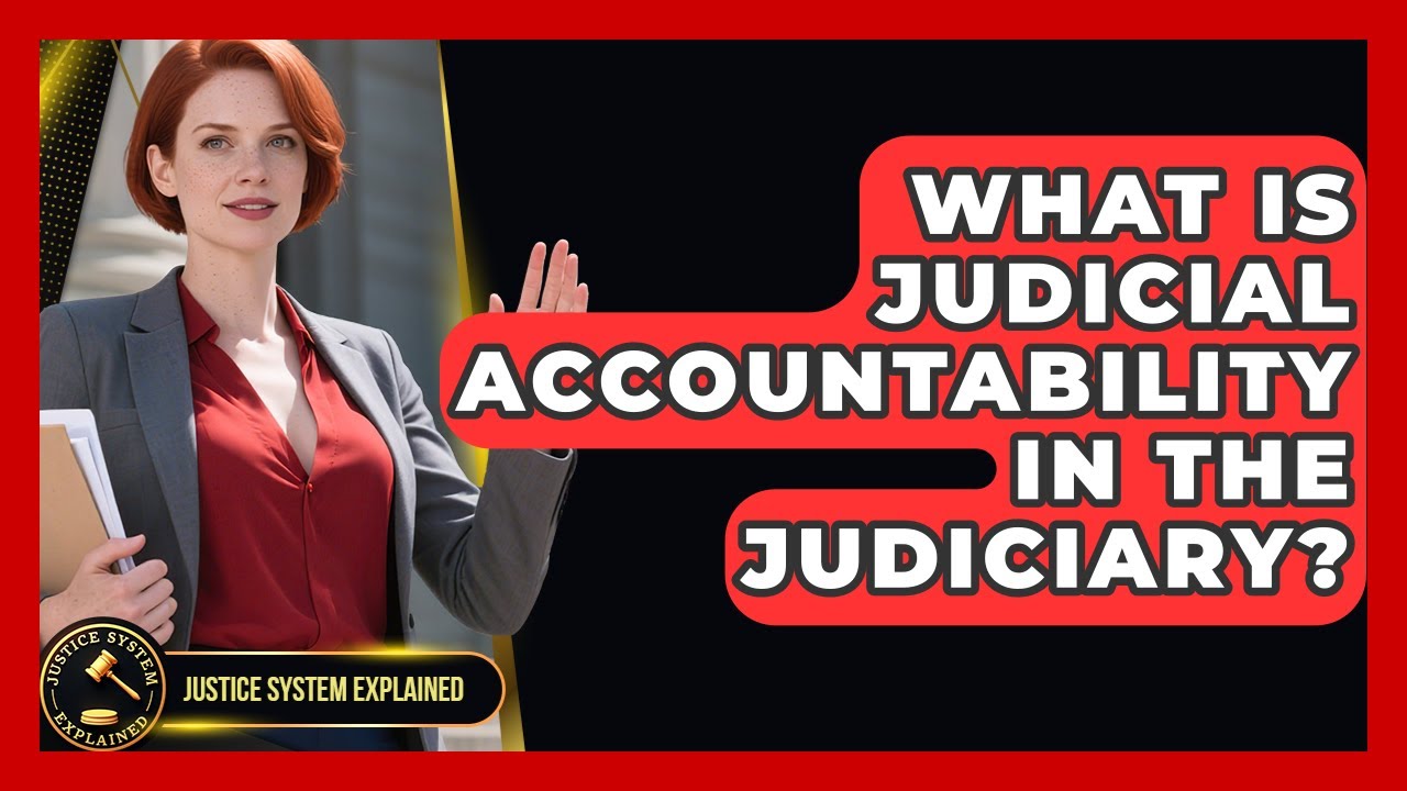 What Is Judicial Accountability in the Judiciary? | Justice System Explained