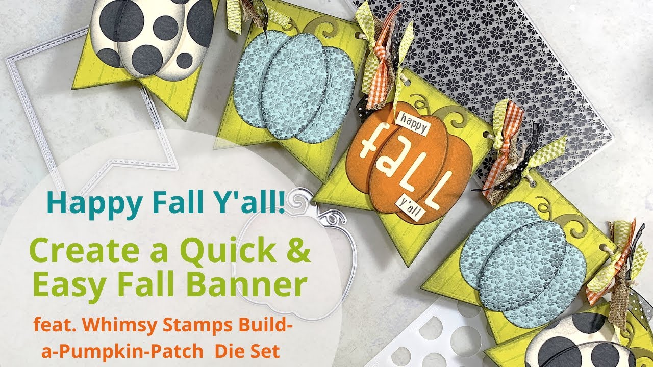 Quick & Easy Fall Banner!