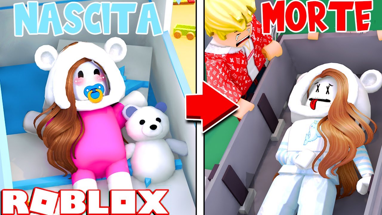 HO PASSATO TUTTA LA MIA VITA SU ROBLOX ADOPT ME PER POI MORIRE!