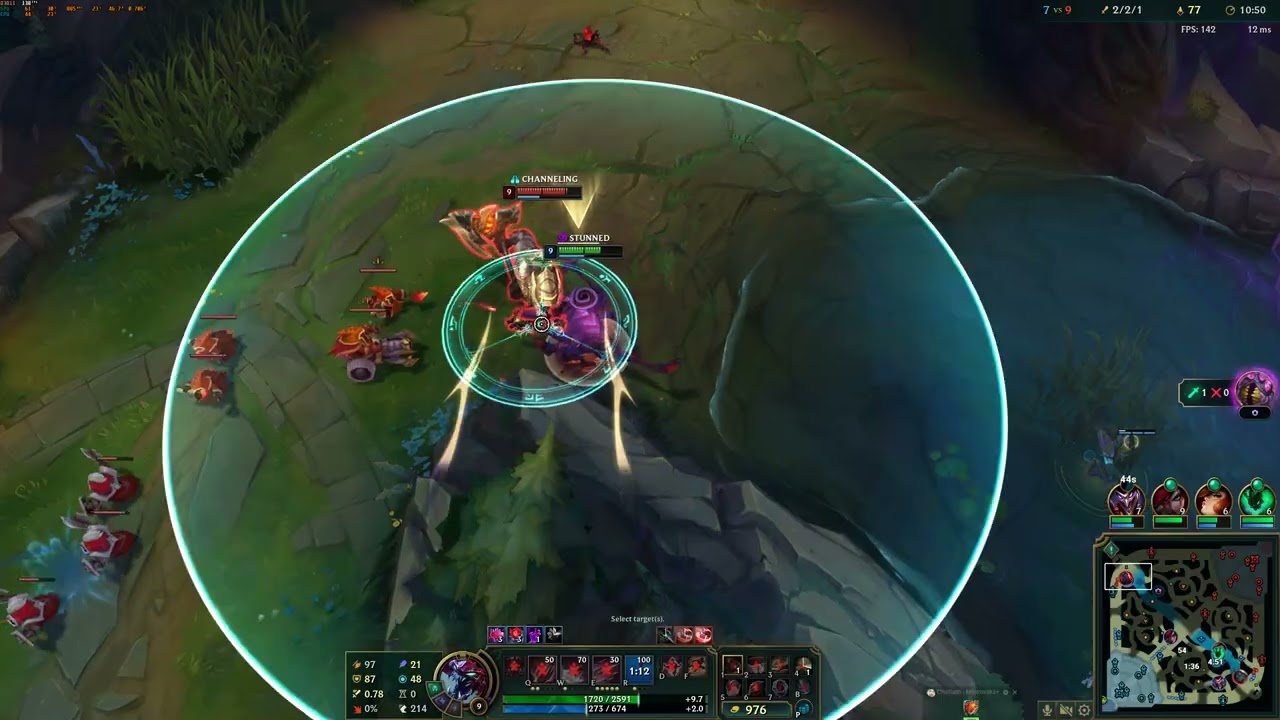LoL gameplay 180