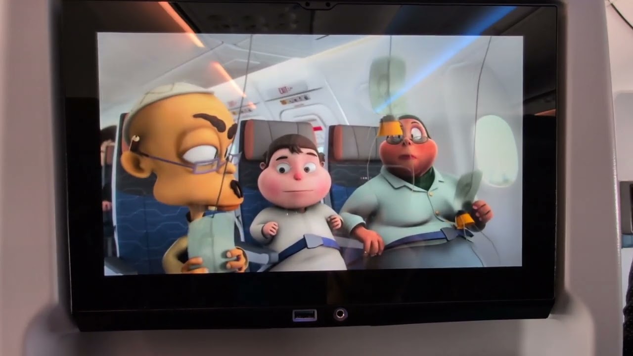 Coolest airline safety video ever? FlyDubai from Dubai to Kathmandu ❤️