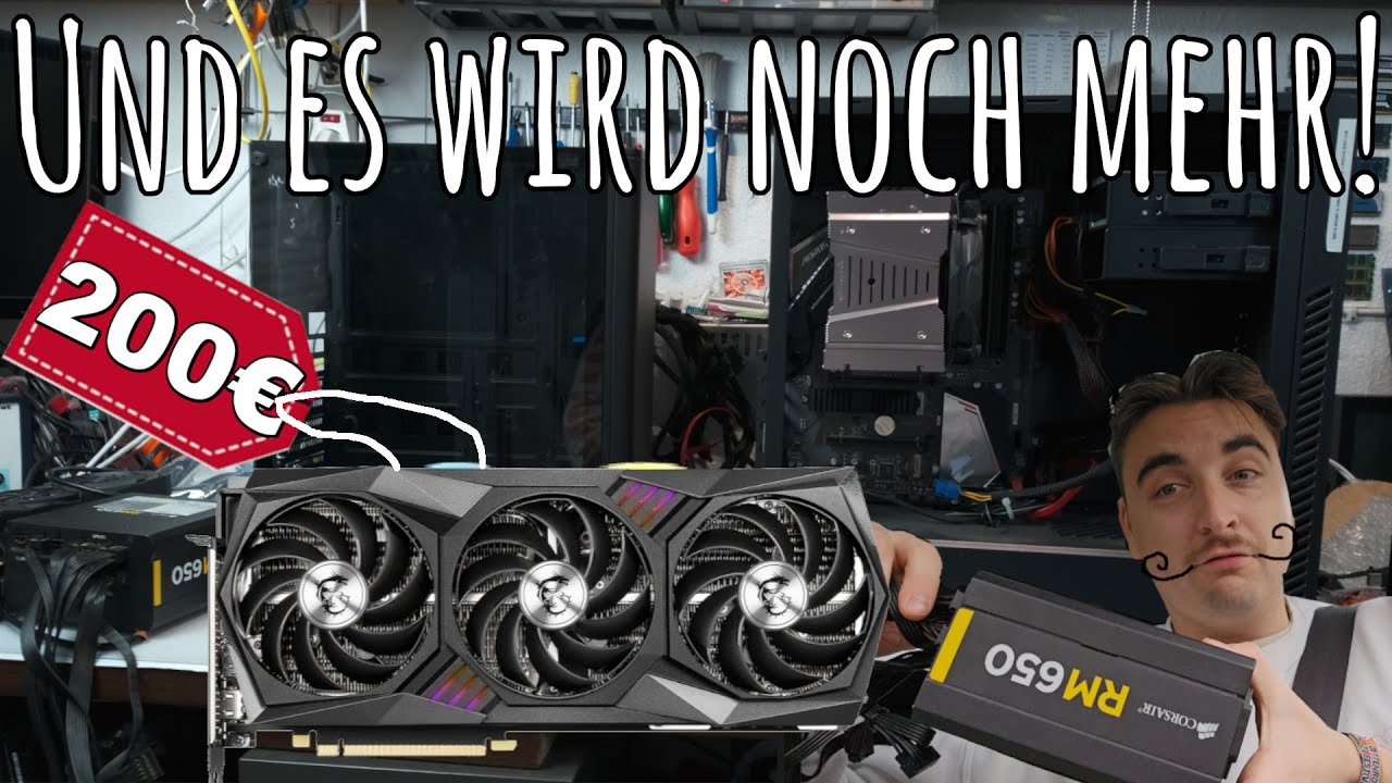 Gaming-PC aus Erbe, RTX3080 für 200€ & das Fiep-Netzteil! | Hardwarejagd #41