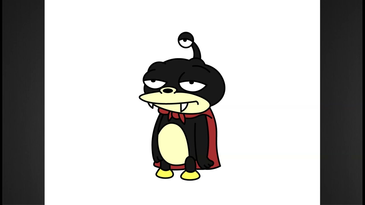How to Draw Nibbler | FUTURAMA #nibbler #futurama #howtodraw #stepbystep #satisfying