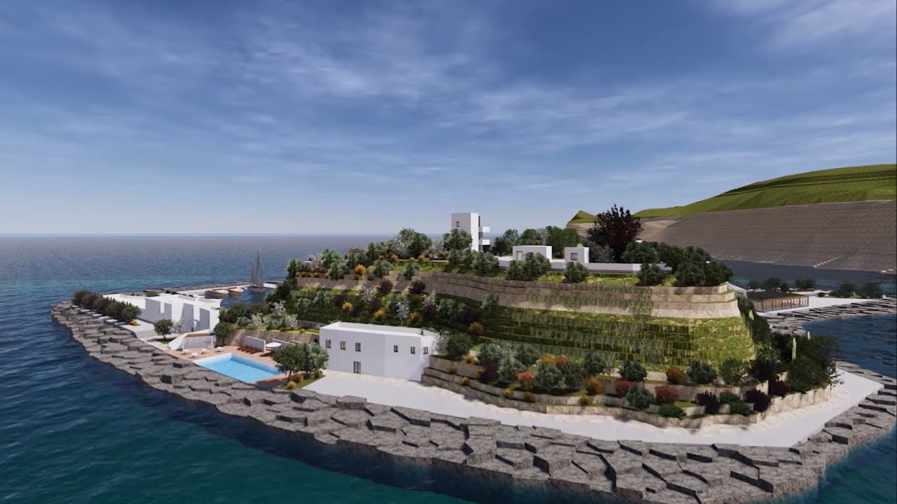 Isolotto di San Martino - Monte di Procida - progetto di Masterplan manuarino