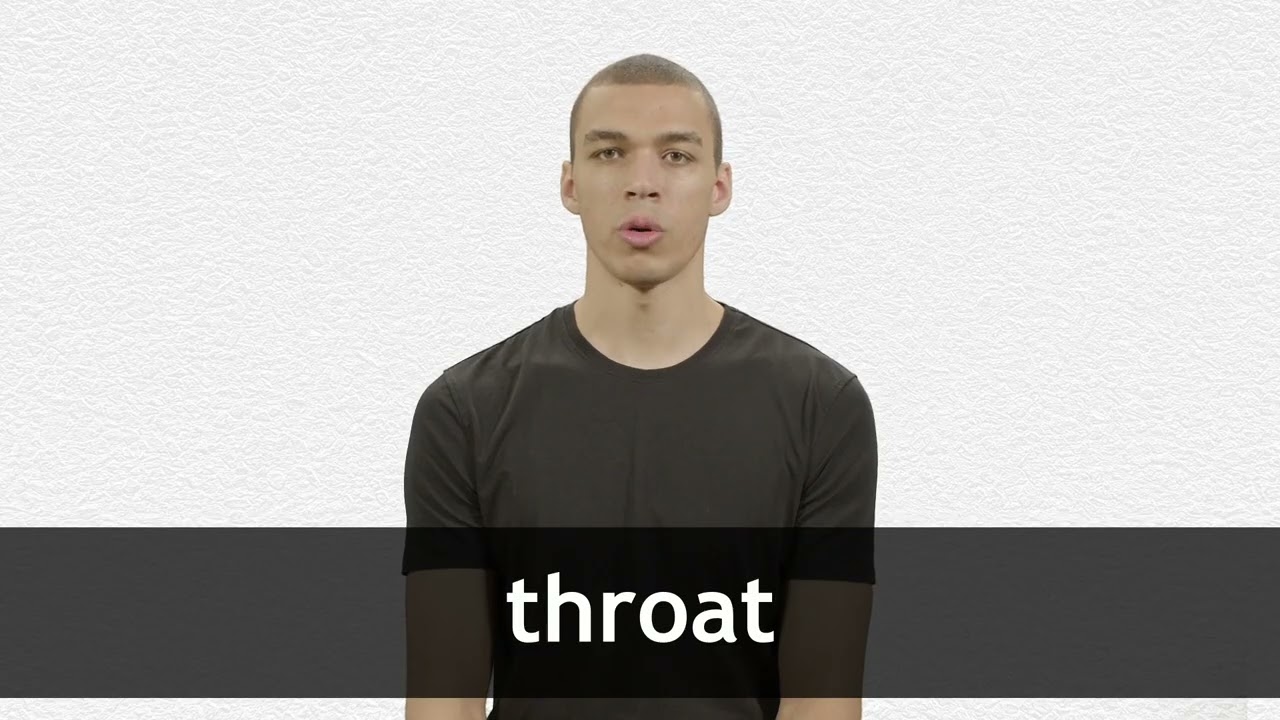 How to pronounce THROAT in American English