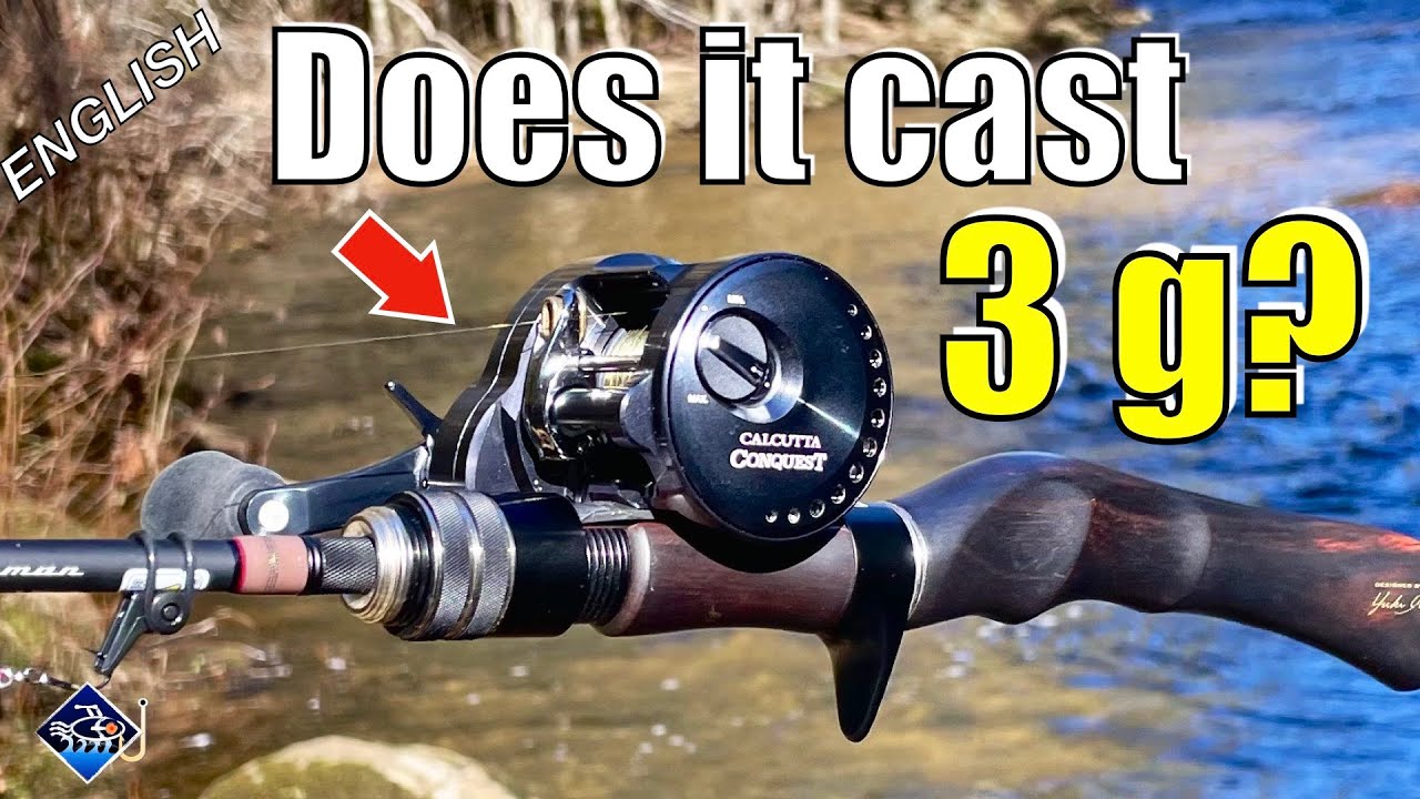 2024 Shimano Conquest SE 30 HG for TROUT Lures?! How LIGHT does it cast? An Atypical Reel Test