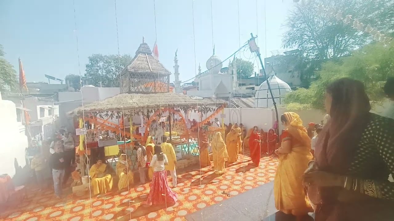 हजारेश्वर मंदिर अशोक नगर मध्यप्रदेश। प्राण प्रतिष्ठा समारोह । प्रथम दिवस 08/02/2026 दिन रविवार 