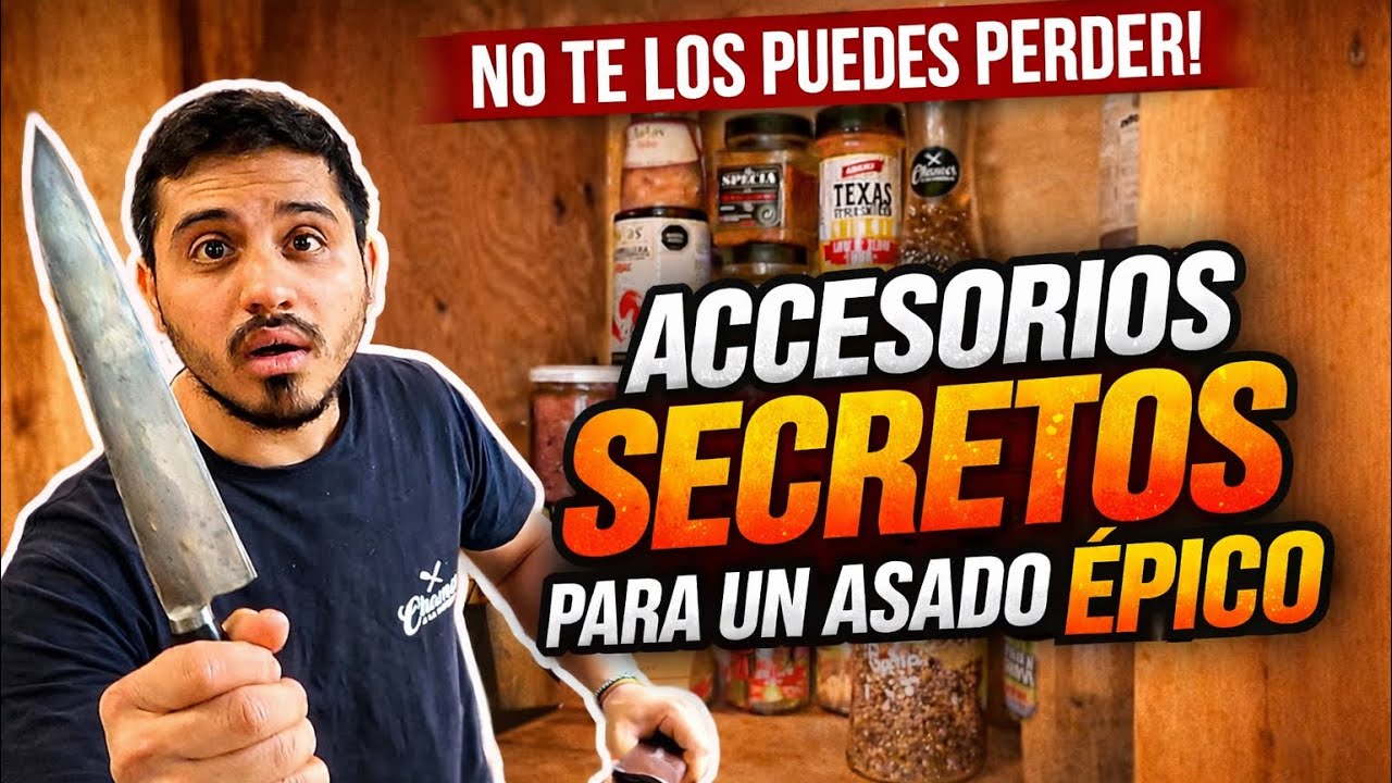 Utensilios y Accesorios que todo buen PARRILLERO debe tener | Chamos a la Parrilla