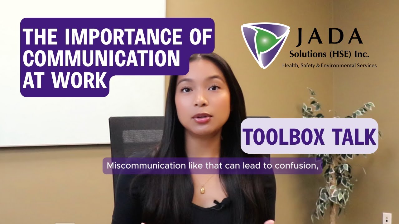 The Importance of Communication at Work | Safety Toolbox Talk