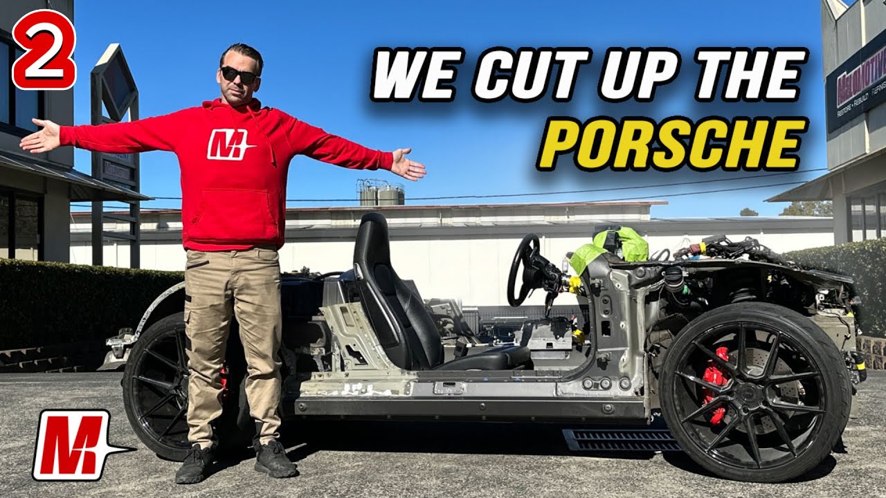 “Cutting Up a Modern Porsche 718 to Save a Classic 356 – Will It Work?” Episode 2