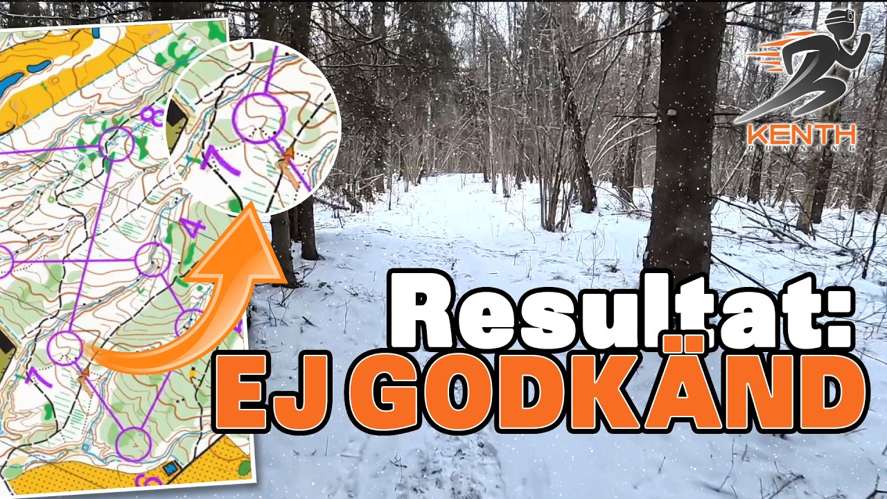 RESULTAT: EJ GODKÄND | Orienteering headcam