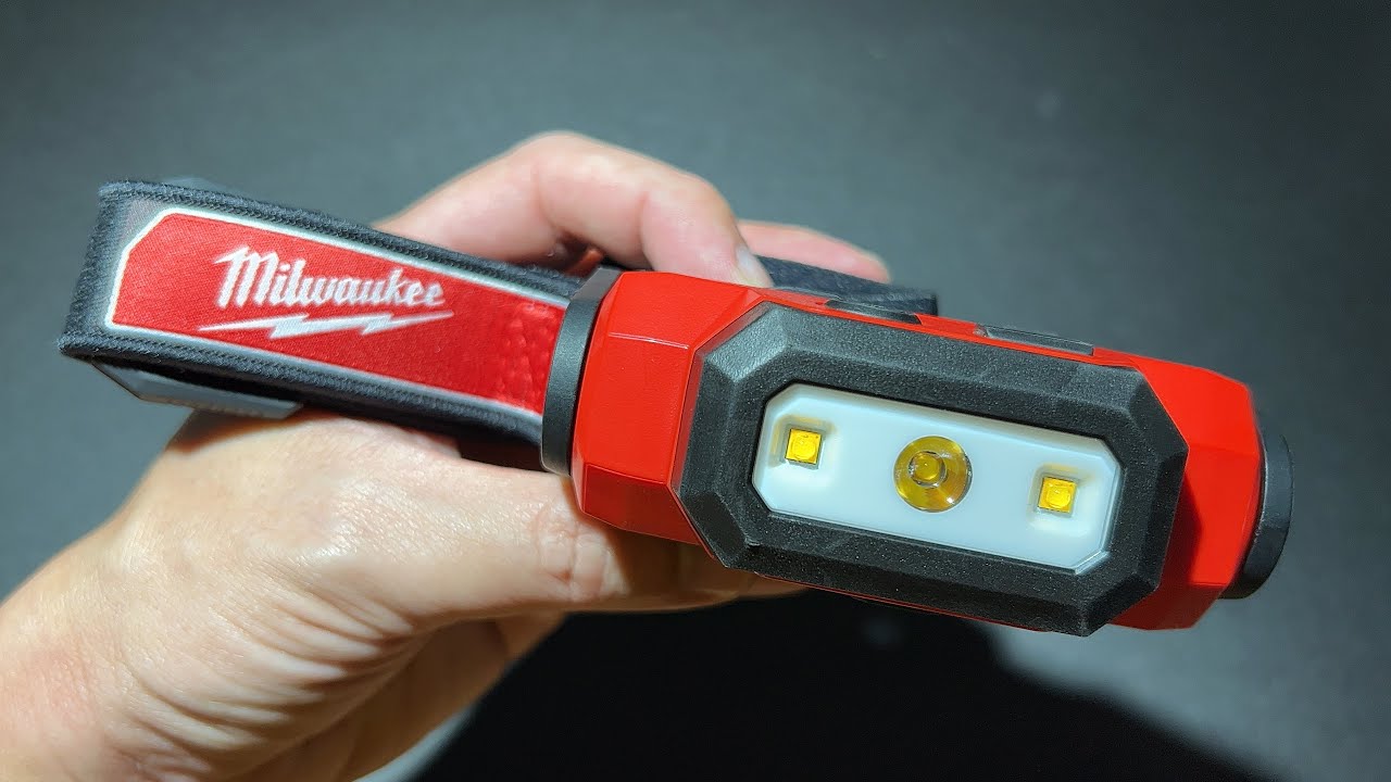 MILWAUKEE L4 HL-201 HARD HAT LAMP ไฟคาดหัวติดหมวกนิรภัยสำหรับช่าง แสงสบายตา กันน้ำและฝุ่น IP53