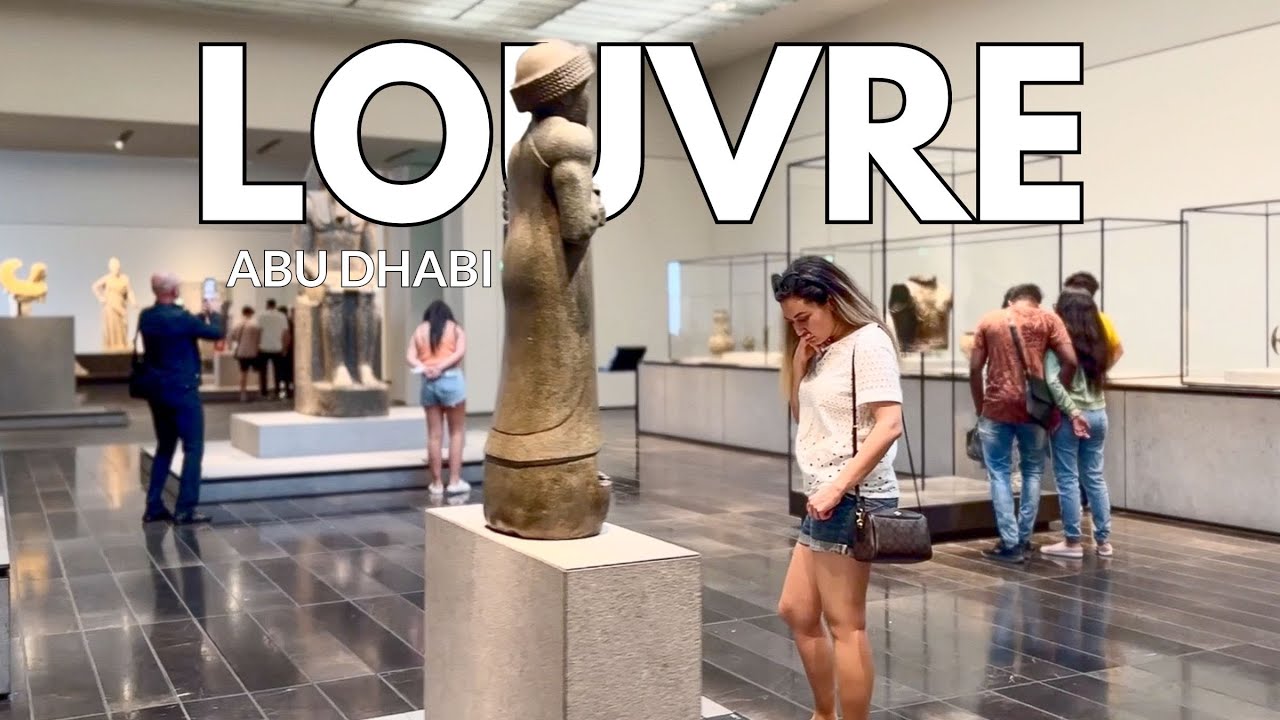 The Amazing LOUVRE MUSEUM Abu Dhabi Walking Tour