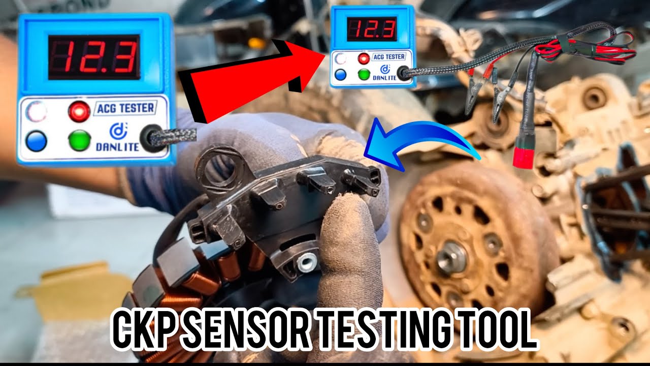 इस CKP सेंसर को चेक करना अब मैकेनिक के बाये हाथ का खेल P0335 Singal Available (6205896943) All Honda