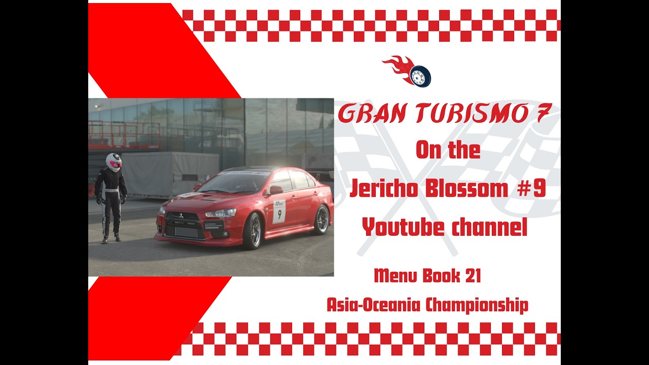 Gran Turismo 7 Menu Book 21 the Asia-Oceania Championship