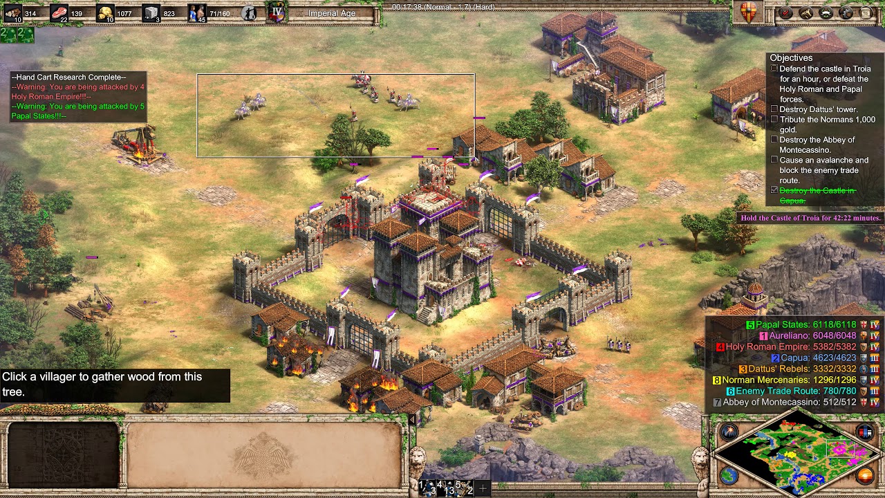 Age of Empires II Definitive Edition Bari 4 The Best Laid Plans - Defeating all enemies