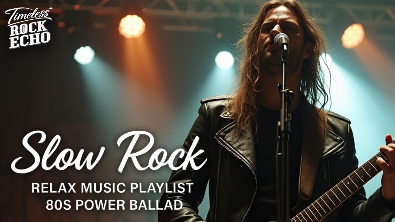 🎸 Slow Rock Icons & Classic Love Ballads | Romantic Rock Hits Through the Ages