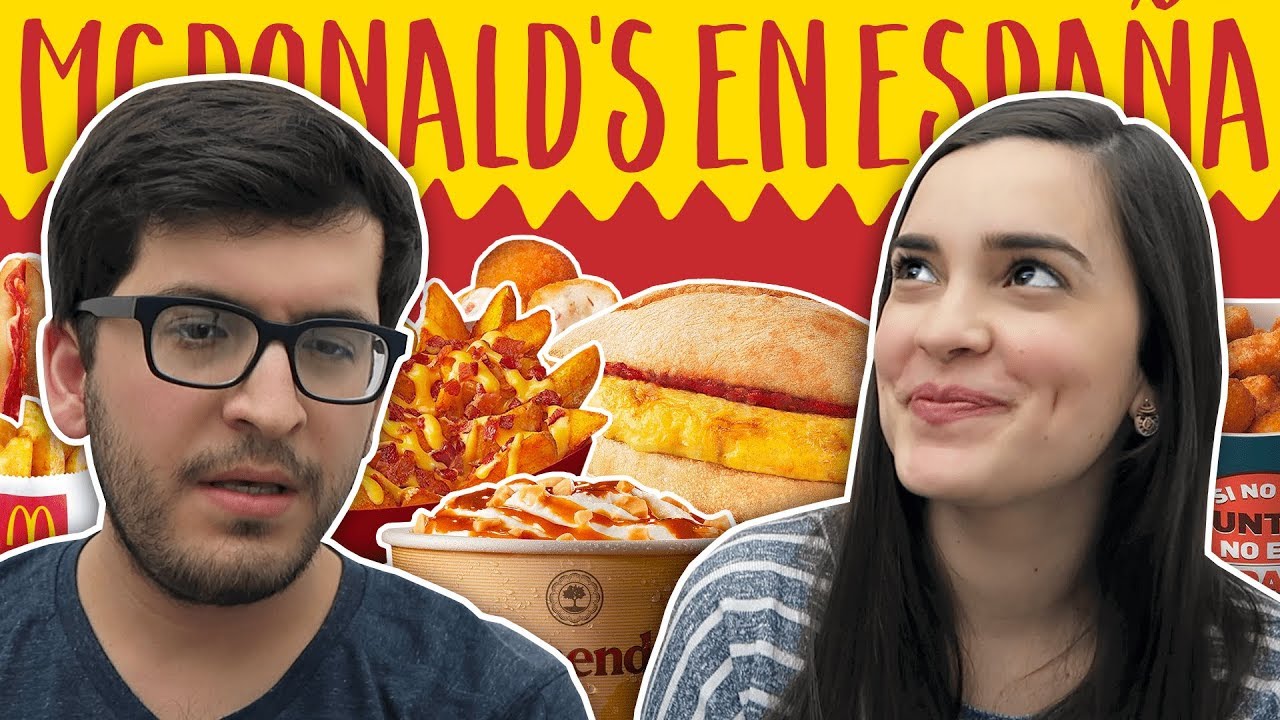 Así es MCDONALD’S en ESPAÑA: croquetas, sándwiches, papas y MÁS | Mariana Clavel