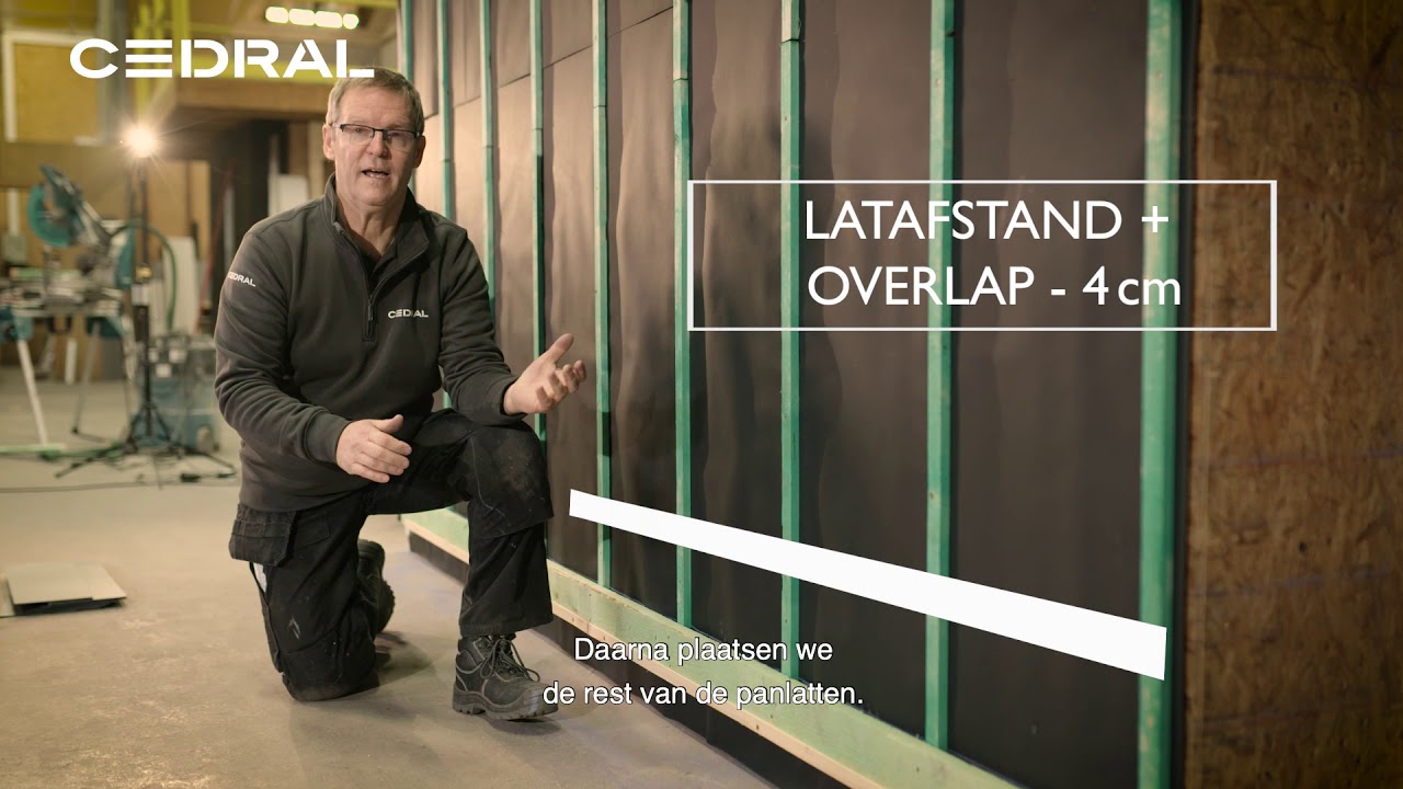 Cedral Bootcamp - Leien plaatsen in halfsteensverband