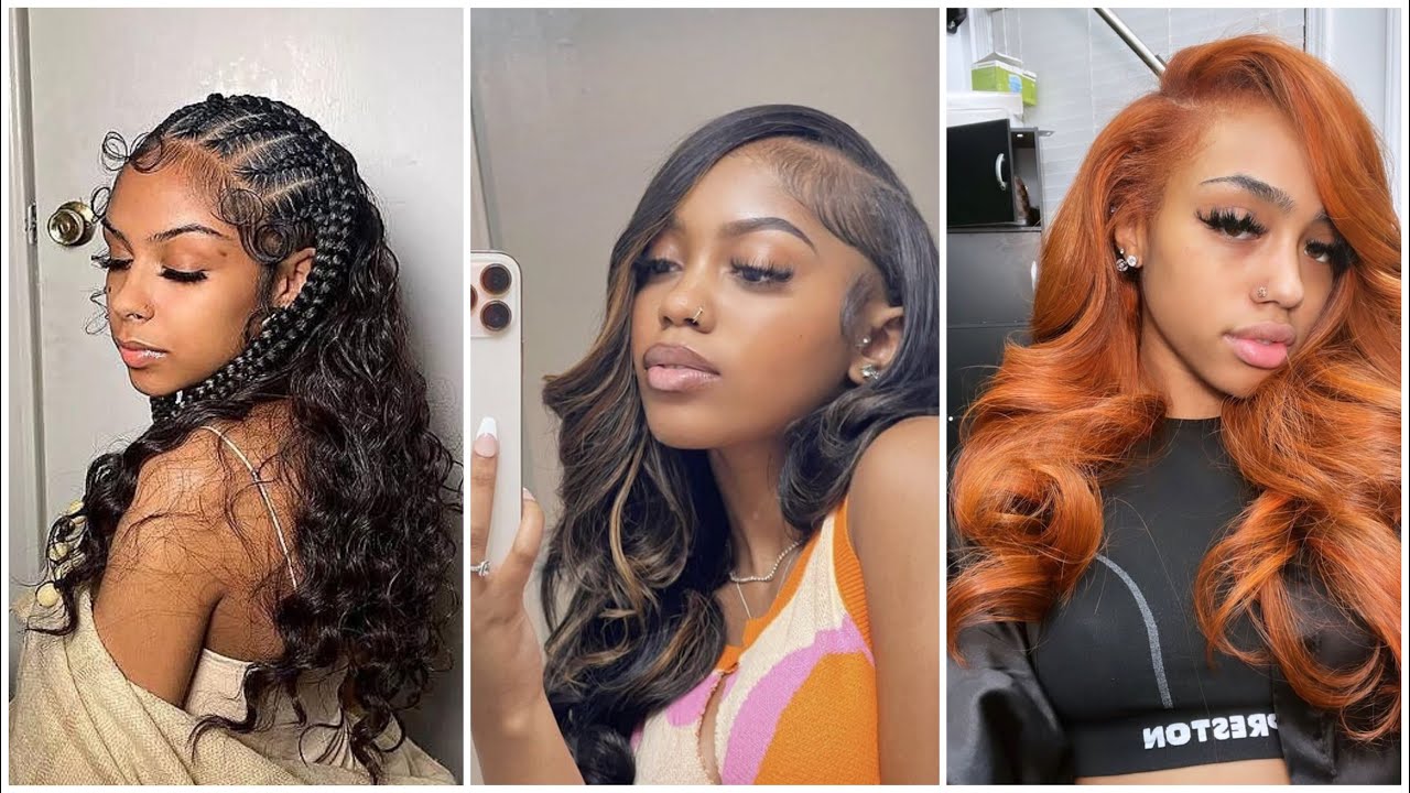 Quick Weave Compilation | Glue In Hair Bundle Tutorial 2022