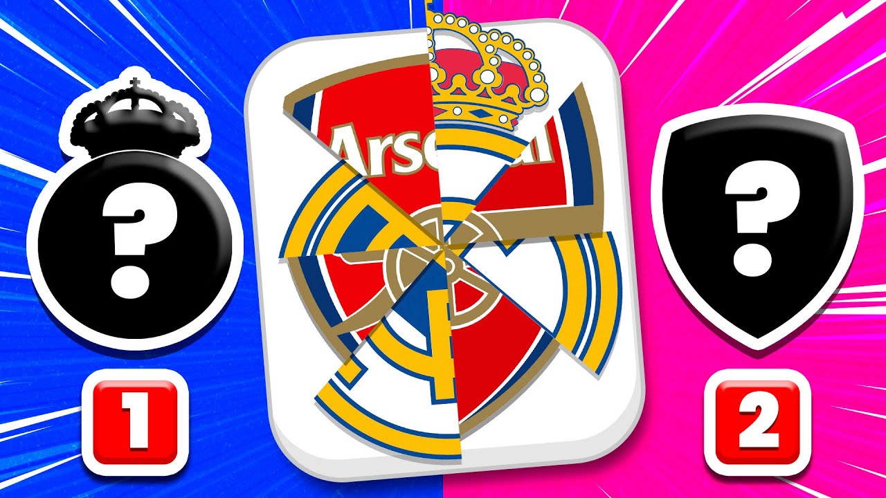 GUESS THE 2 HIDDEN CLUBS LOGOS | QUIZ FOOTBALL TRIVIA 2024