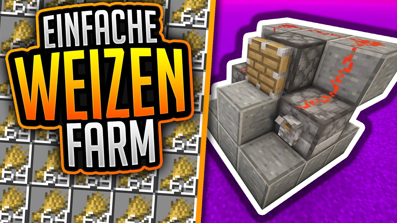 Weizen Farm (extrem einfach) ✨ Minecraft 1.21 Tutorial ✨ ErikOnHisPeriod